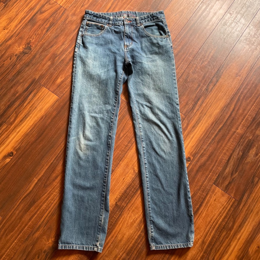 Mini Boden Johnnie B Straight Jeans 30 Long Cotton 30 x 31.5